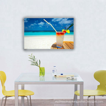 Casual Beach Times Wall Art, Quality Frameless